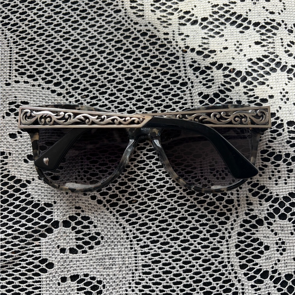 Brighton Tortoiseshell Cat Eye Sunglasses with Dark Lenses - Picture 3 of 3